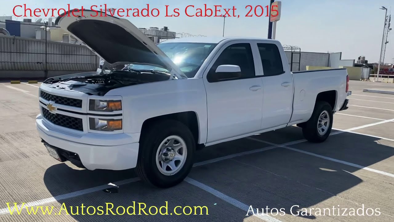 PRESENTACIÓN EN VIVO CHEVROLET SILVERADO 2500 LS, Cabina extendida, 2015, AutosRodRod