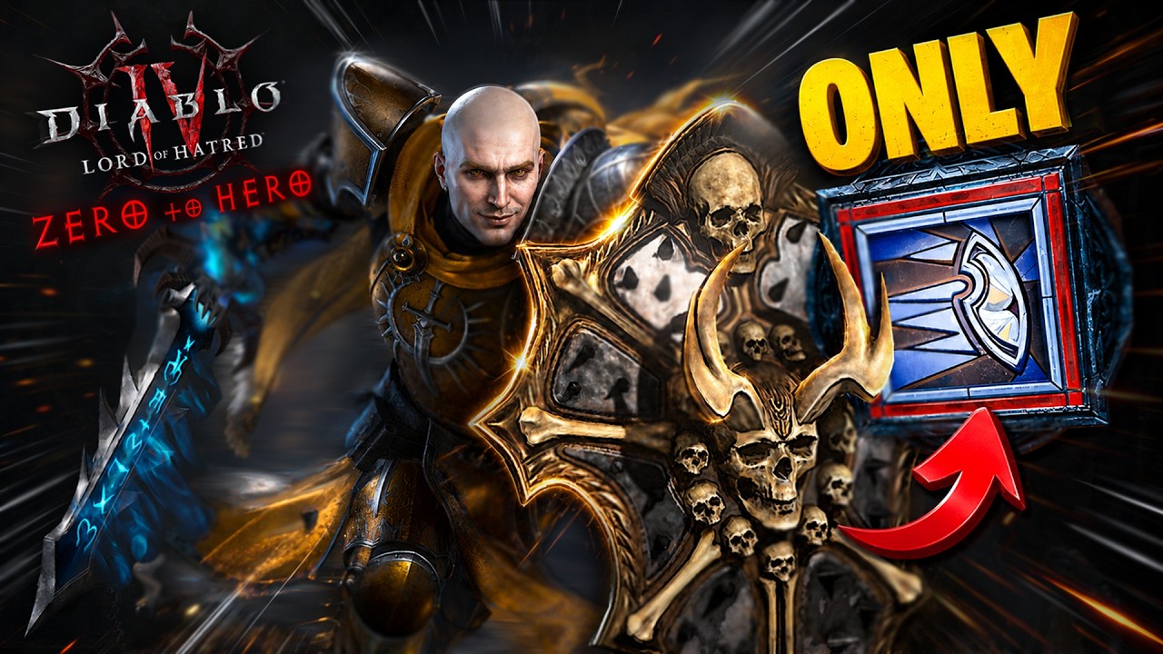 I Turned Paladin Into HOLY TRAIN - Diablo 4
