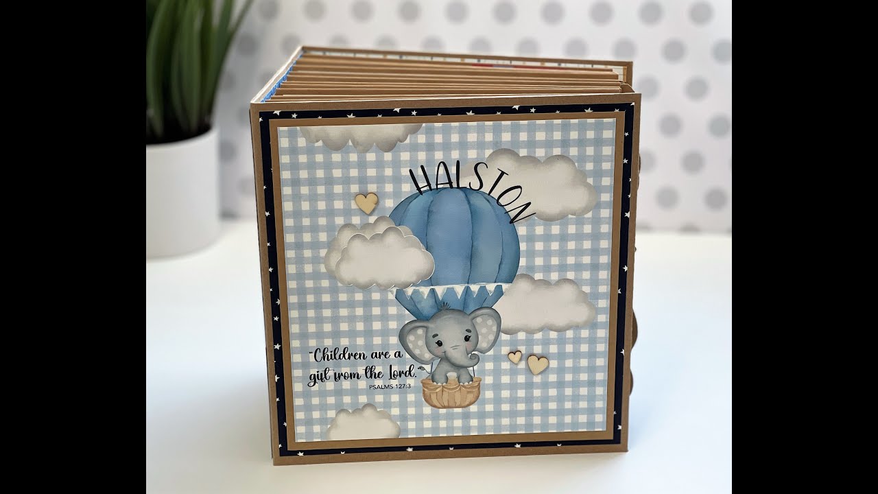 Baby's 1st year Album walk through using Echo Park!