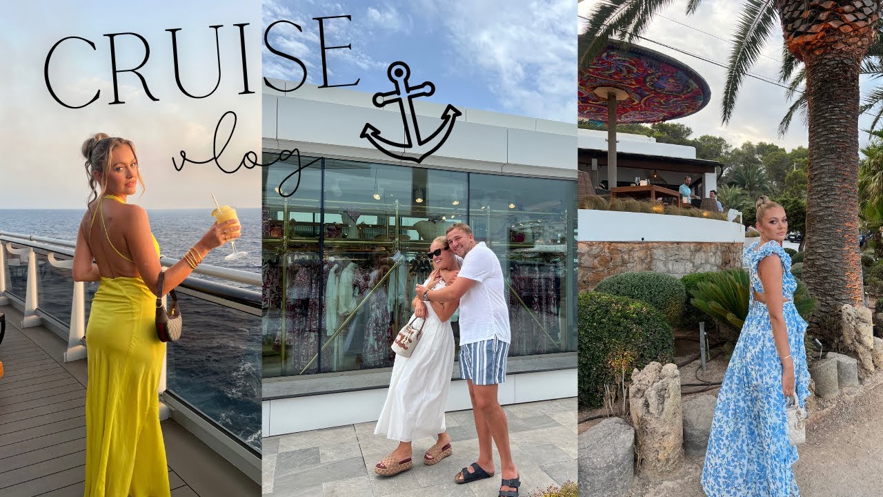 CRUISE VLOG!!!! | Come with us on a Virgin Voyages Mediterranean cruise!!!!  ⚓️