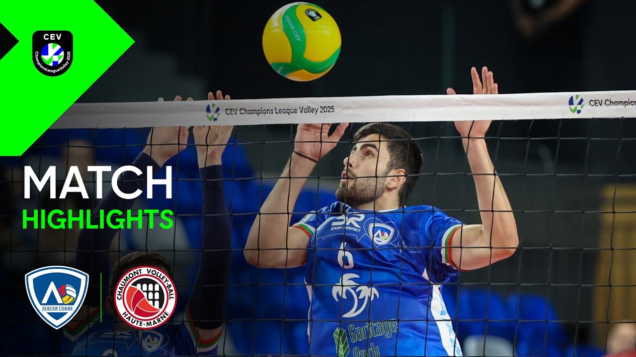 Highlights | Levski SOFIA vs. CHAUMONT VB 52 | CEV Champions League Volley 2025