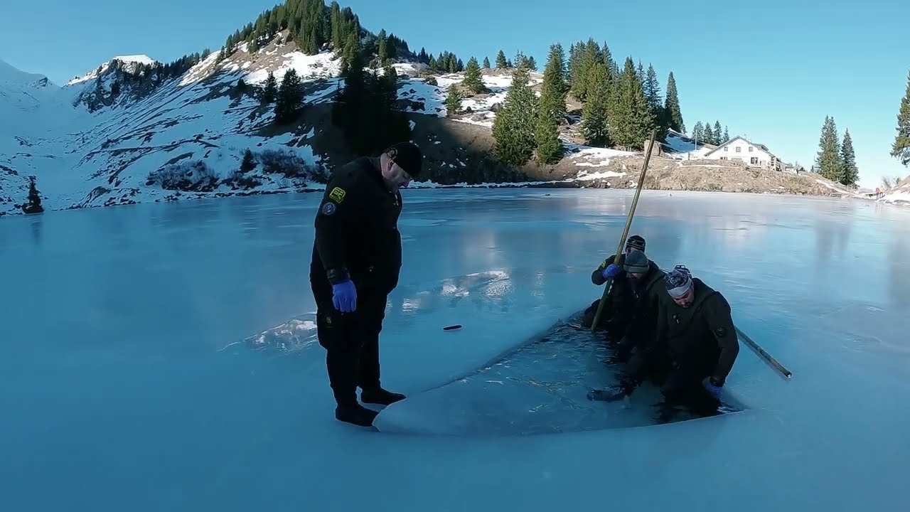 Plongée sous glace Lac de Lioson 2023