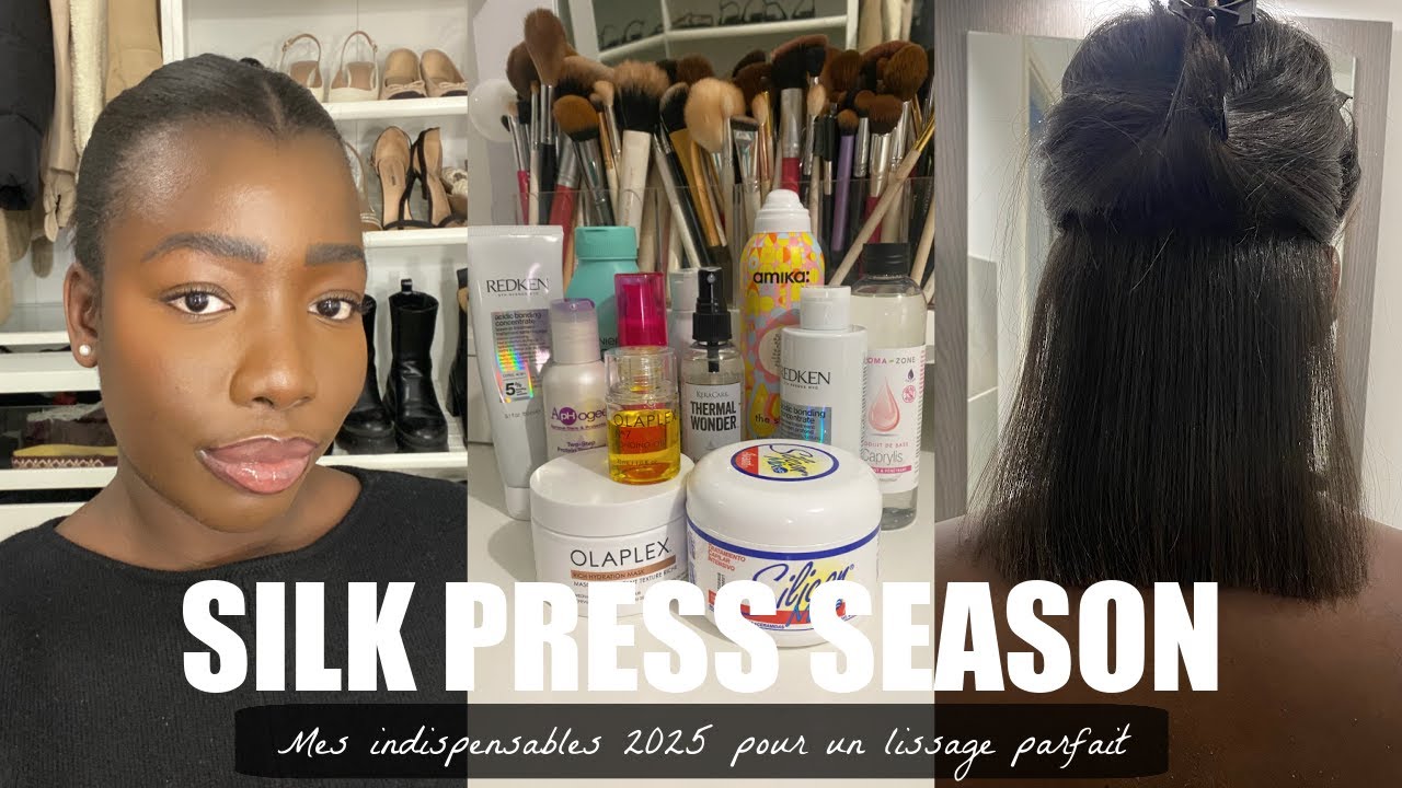 SILK PRESS SEASON : Mes indispensables 2025 pour un lissage parfait