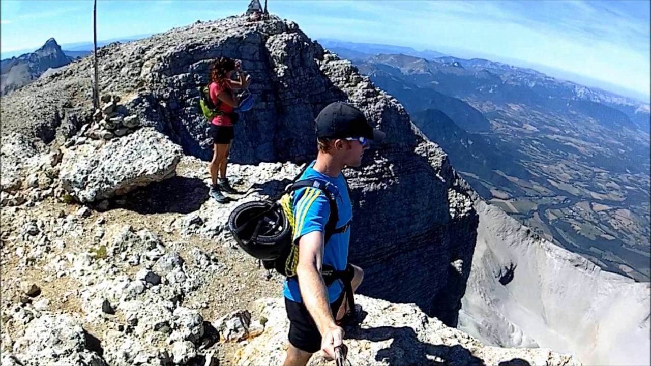 Grande Tête de l'Obiou 2789 m par la voie des Chatières et grotte du Petit Obiou