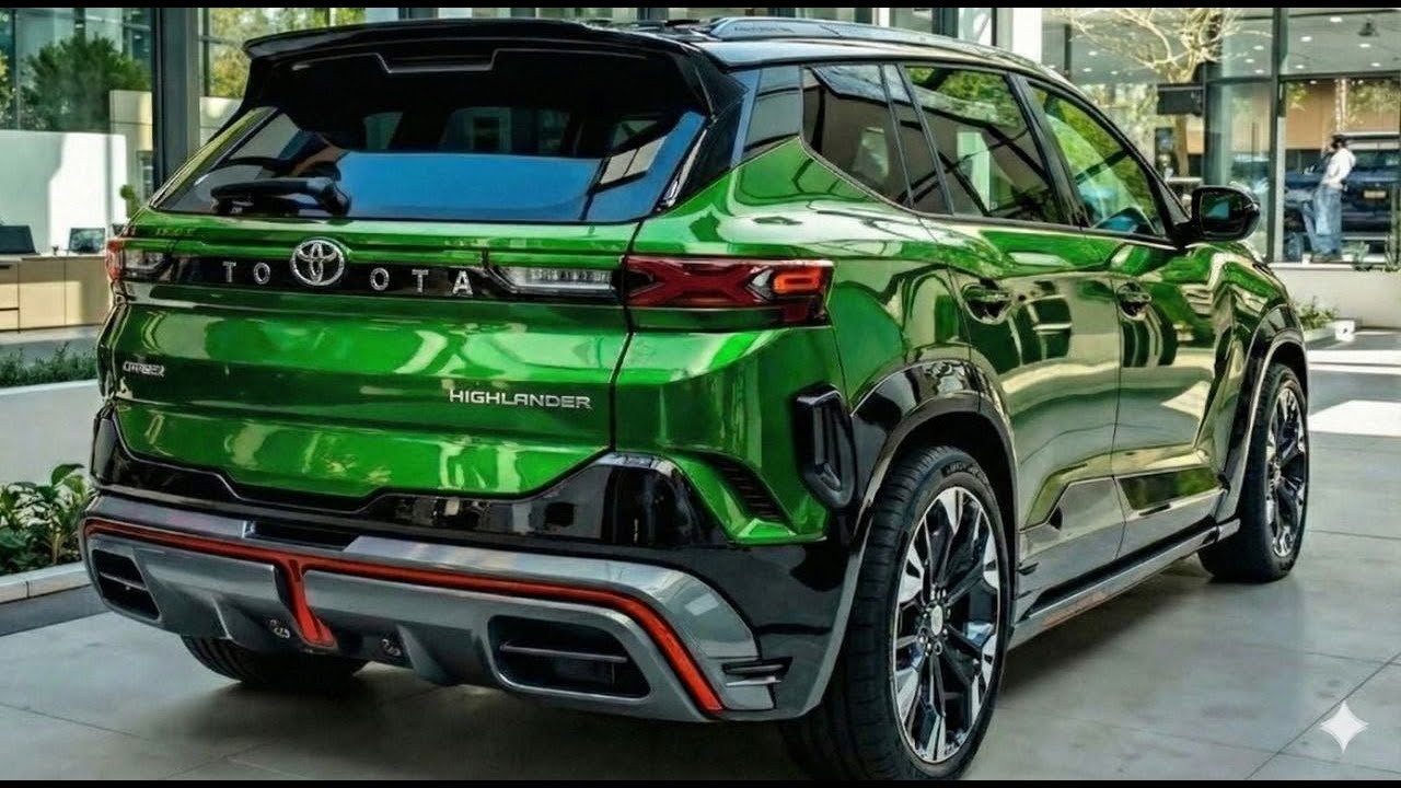 Новый Toyota Highlander GR Sport? Представлены интерьер и экстерьер модели 2026 года!