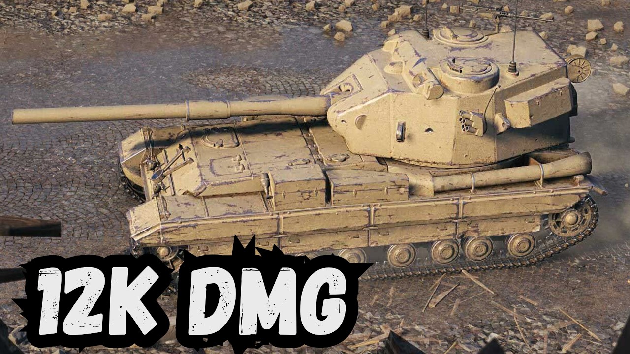 Jagdpanzer E 100 –12K DAMAGE ! Wot 2.0