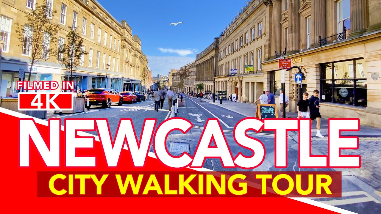 NEWCASTLE UPON TYNE | Tour of NEWCASTLE CITY CENTRE from St James' Park to Tyne Bridge