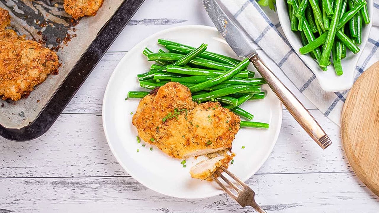 Keto Breaded Chicken Thighs Recipe - 5 Ingredients (2g Carbs)