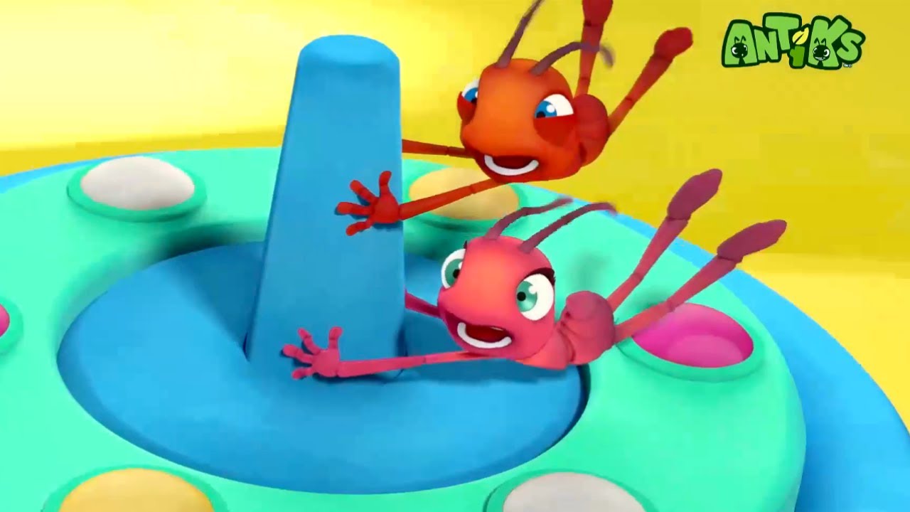 Oddbods Apresentam: Antiks | Batalha Com O Grande Mestre |Desenhos Animados Engraçados Para Crianças