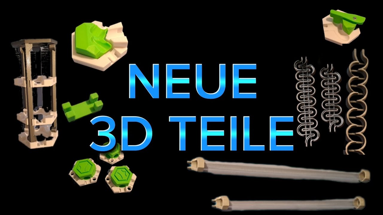 Neue 3D Teile von Christian Mangold und Lukas Tanner