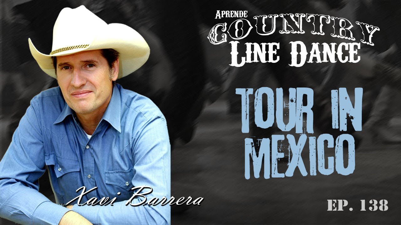 Como bailar TOUR IN MEXICO - 52 tiempos Country Line Dance Clase y Baile
