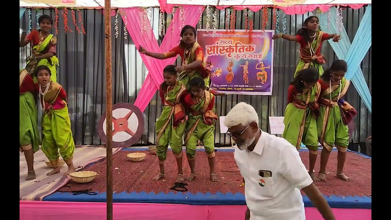 शेतकरी नृत्य zpcps deurwadi... आंतरशालेय नृत्य स्पर्धा सायखेडा