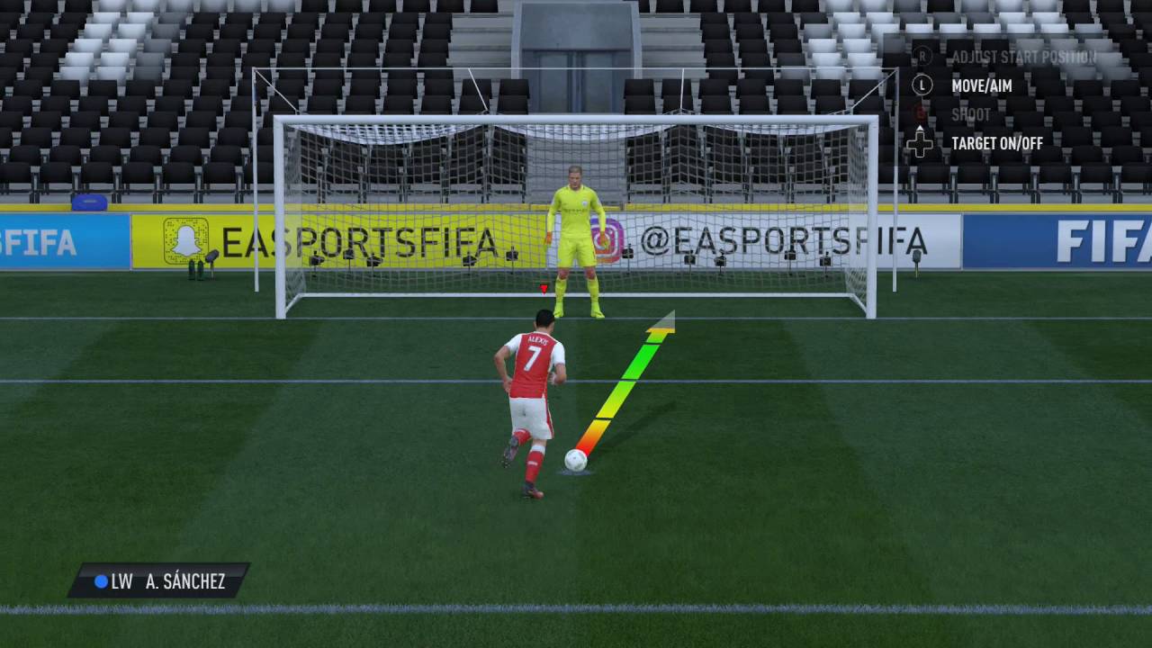 FIFA 17 NEW WAY TO TAKE A PENALTY !!