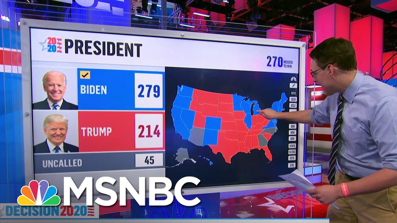 Steve Kornacki Explains How Joe Biden Rebuilt The 