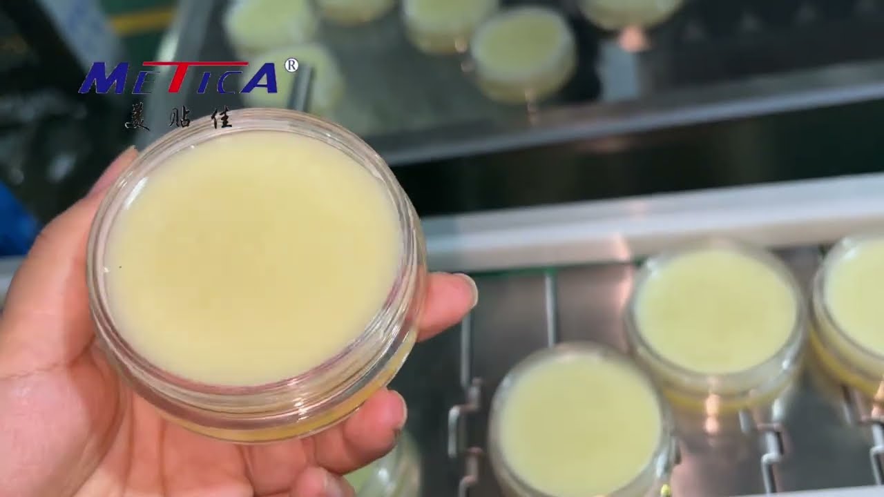 High Speed Automatic Hot Filling & Cooling Tunnel Line for Balm / Ointment / Wax/Sunscreen Stick