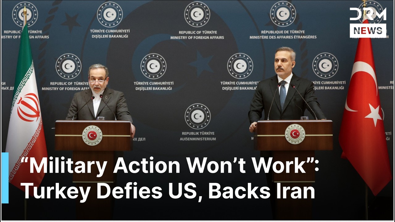 FULL PRESSER: Turkey, Iran Accuse Israel of Chasing Endless War as US Pressure on Tehran Grows| AC1G