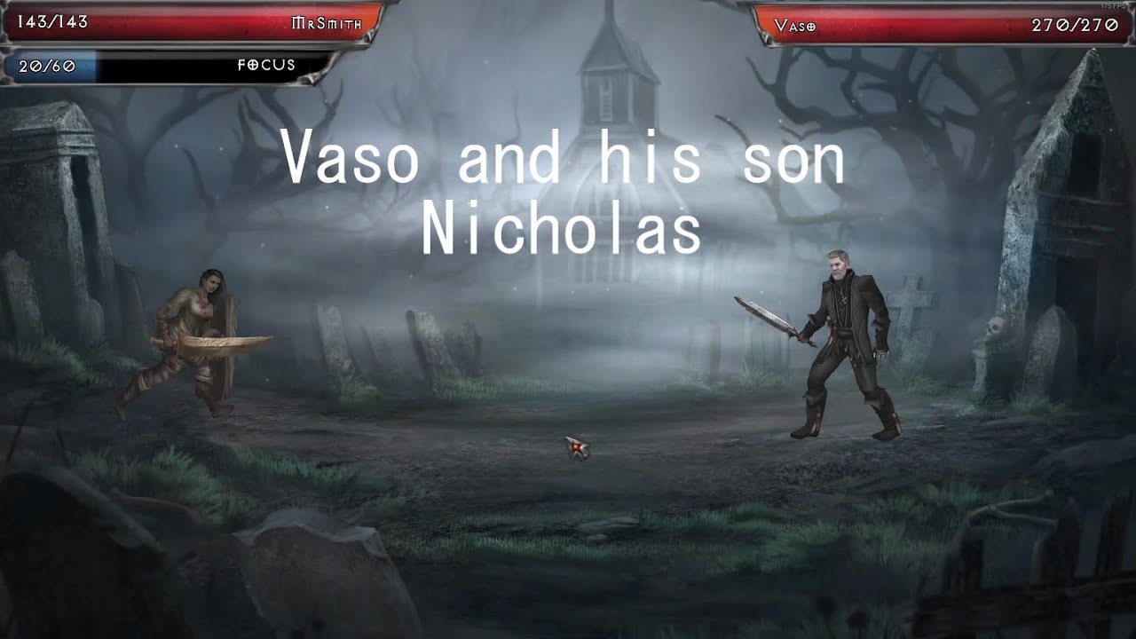Vampire's Fall: Origins - Vaso and his son Nicholas