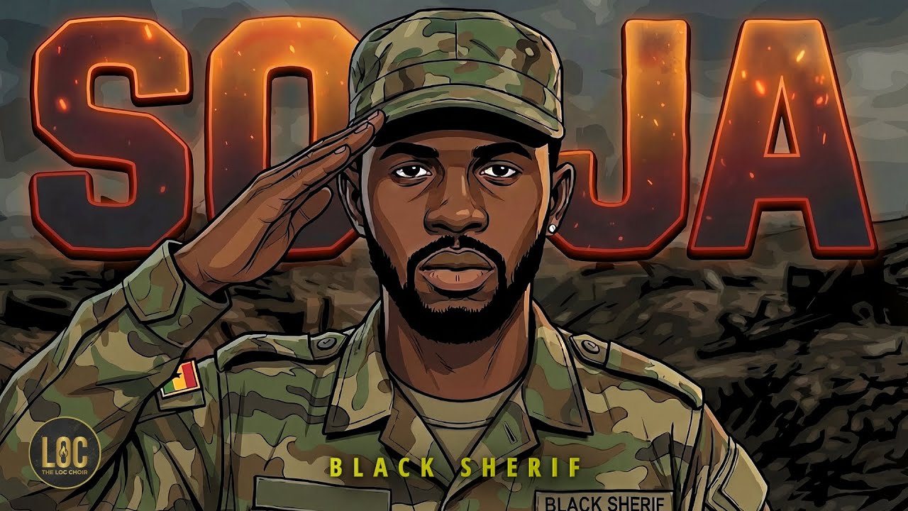 Black Sherif - SOJA (Music Video Animation) | A Battlefield Mystery