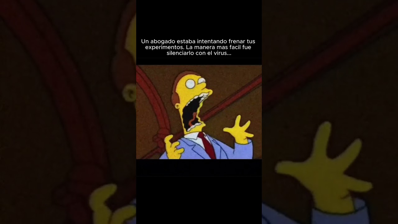 La Infecci&oacute;n es INEVITABLE | void memes los simpson #terror #voidmemes #historias #voids