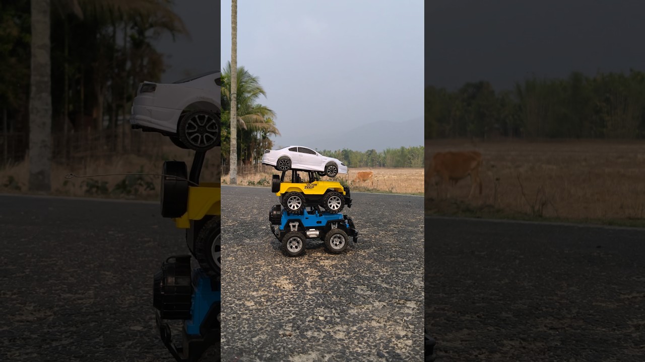 😱best 3 Rc remote control car racing #shortsfeed