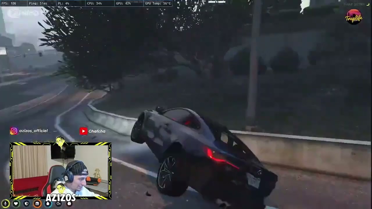 Chafcha kifeh ysaker gta 😂😂  || Azizos Chafcha GTA 5