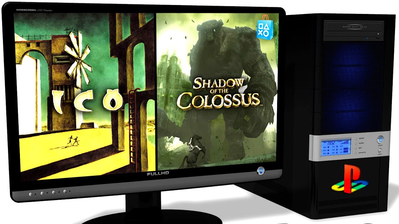 RPCS3 Playstation 3 Emulator - ICO and Shadow of the Colossus Classics HD. Vulkan. Test #1