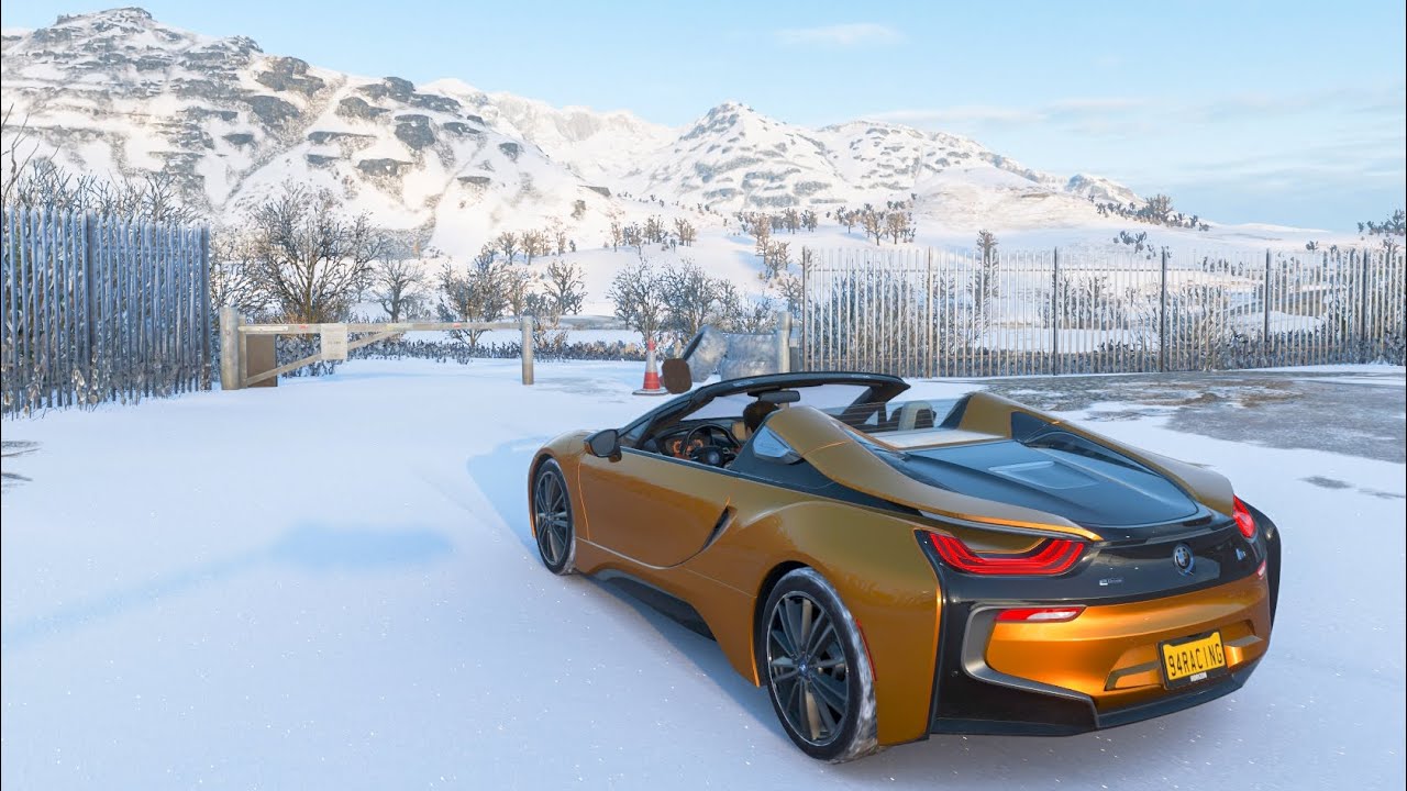 BMW i8 Roadster 2018 - Bamburgh Coast Circuit | Forza Horizon 4 | 4K Ultra