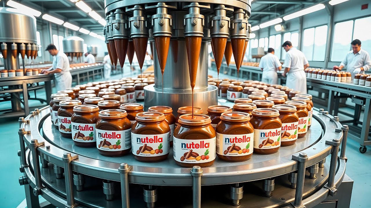 ¿Cómo se Fabrica la Nutella? | Proceso de Fabricación