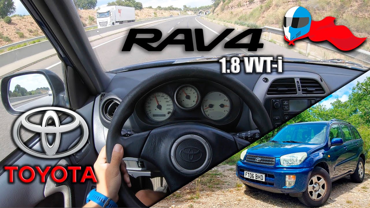 2003 Toyota RAV4 1.8 VVT-i (92kW) POV 4K [Test Drive Hero] 