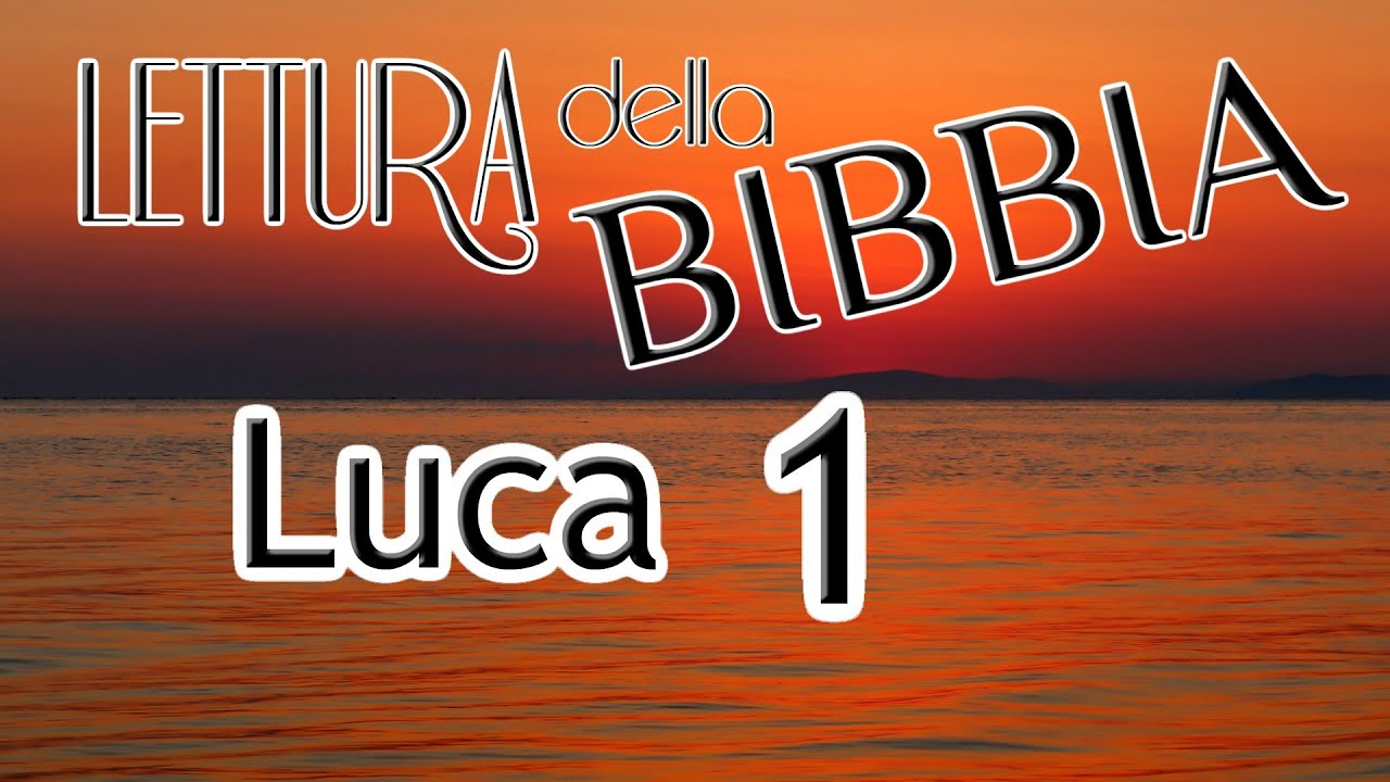 [bibbia audio in italiano]: LUCA CAP.1