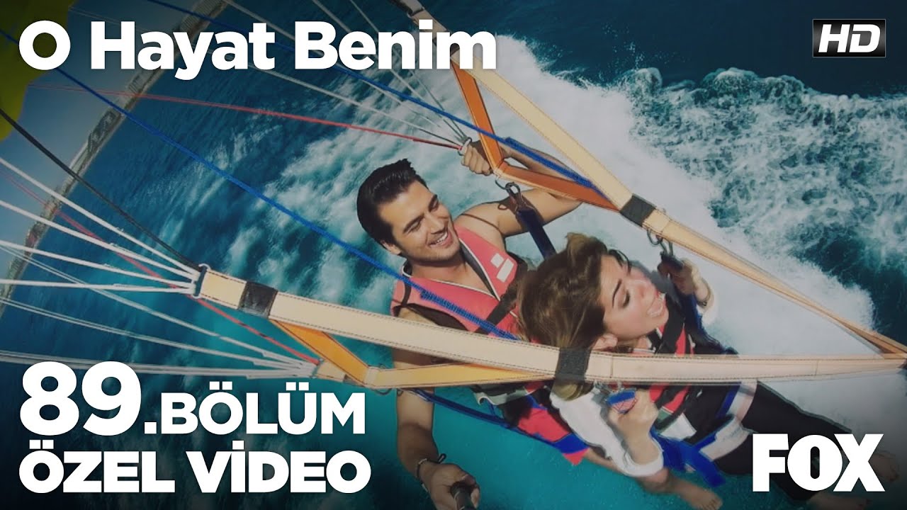 Arda ile Efsun'un parasailing keyfi! O Hayat Benim 89. Bölüm