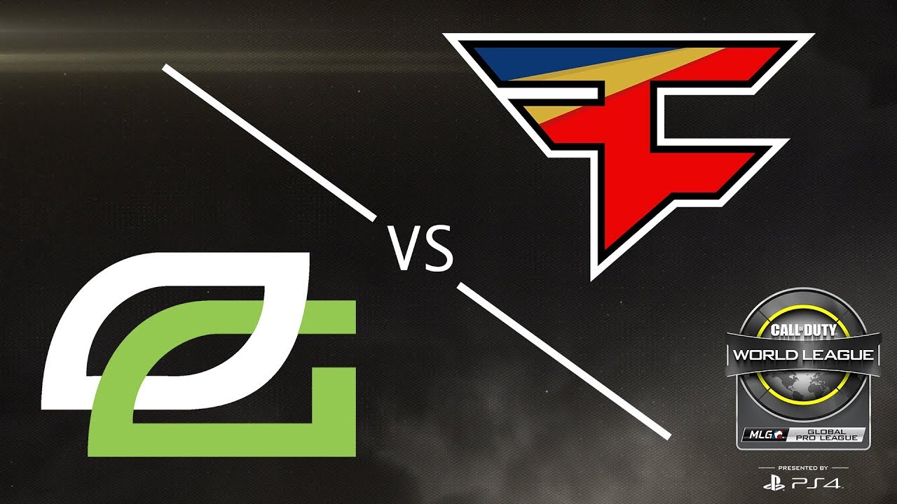 OpTic Gaming vs FaZe Clan - CWL Global Pro League Stage 2 Playoffs - Day 2
