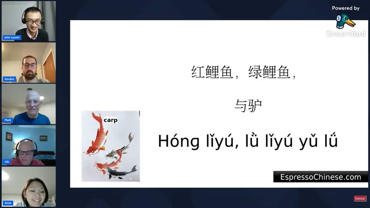 Integrated Chinese Live Stream #71 (twice a month) - Spoken Practice & Verb + Guo
