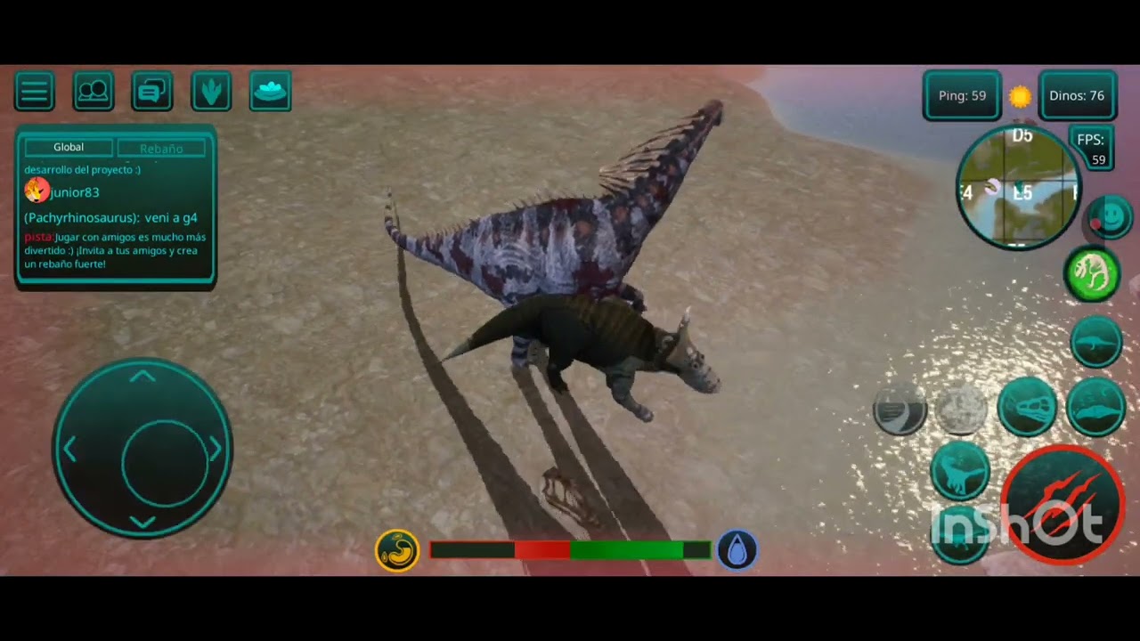 Probando al Amargasaururs de the cursed isle en pvp con @TheConca551