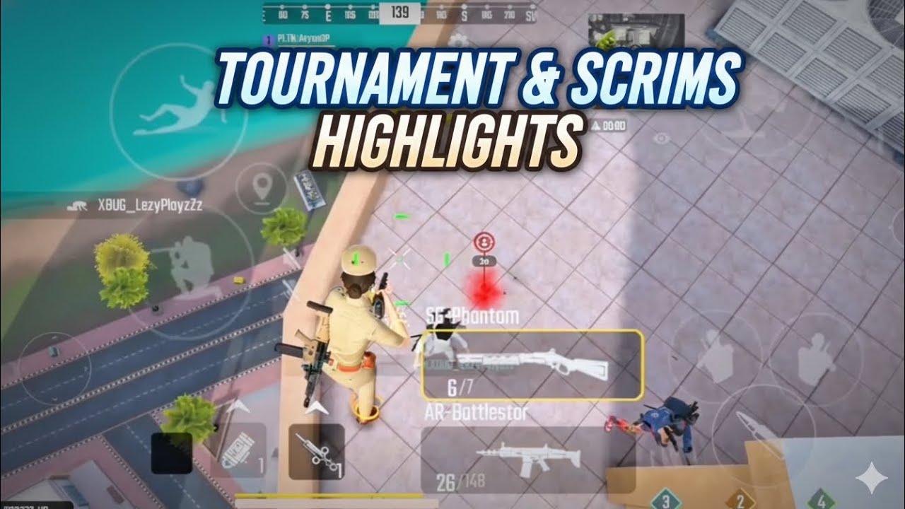 Tournament And Scrims Highlights | AryanOP #scarfall 