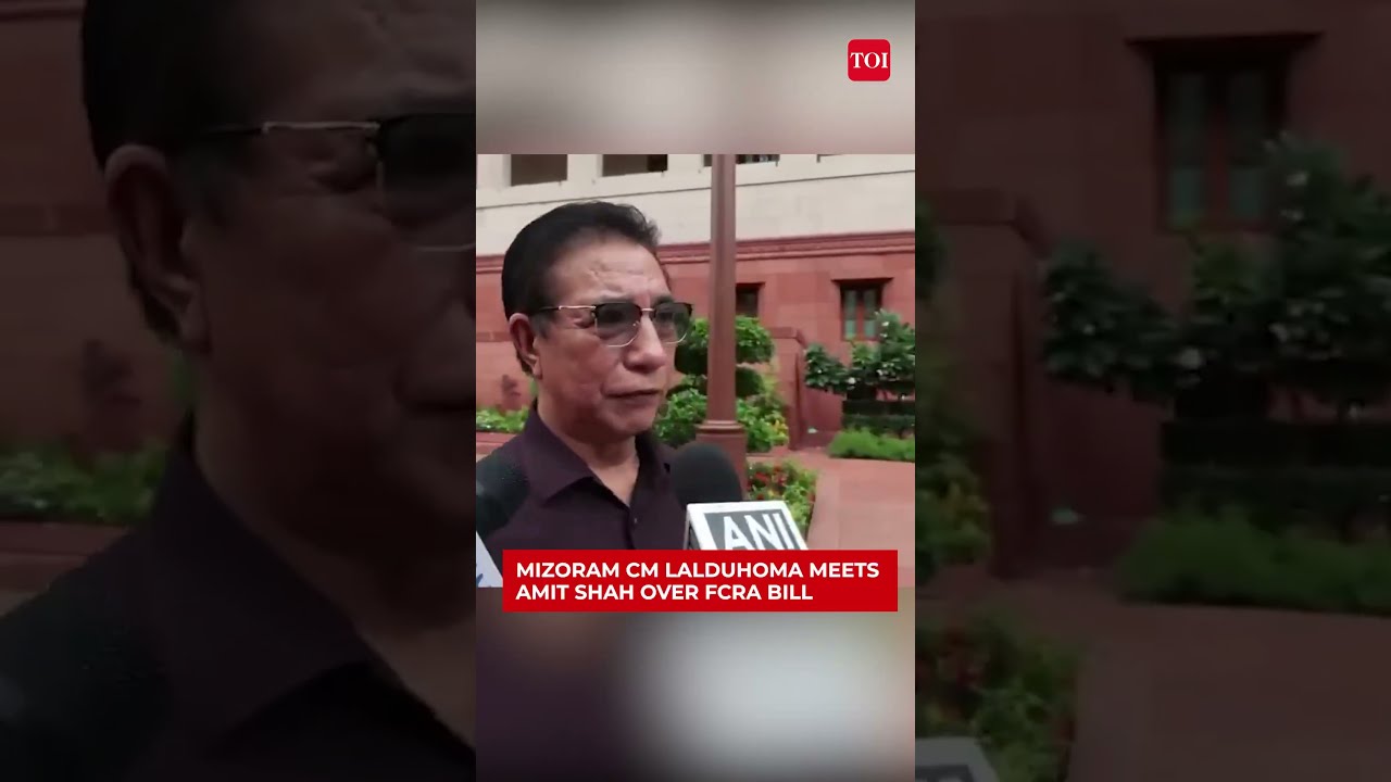 Mizoram CM Lalduhoma Meets Amit Shah Over FCR Amendment Bill, Raises State Concerns