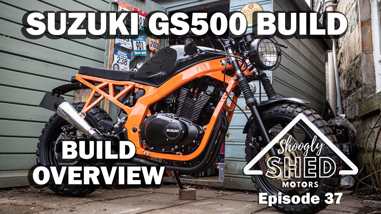 Suzuki GS500 Scrambler - Build Overview - Shoogly Shed Motors