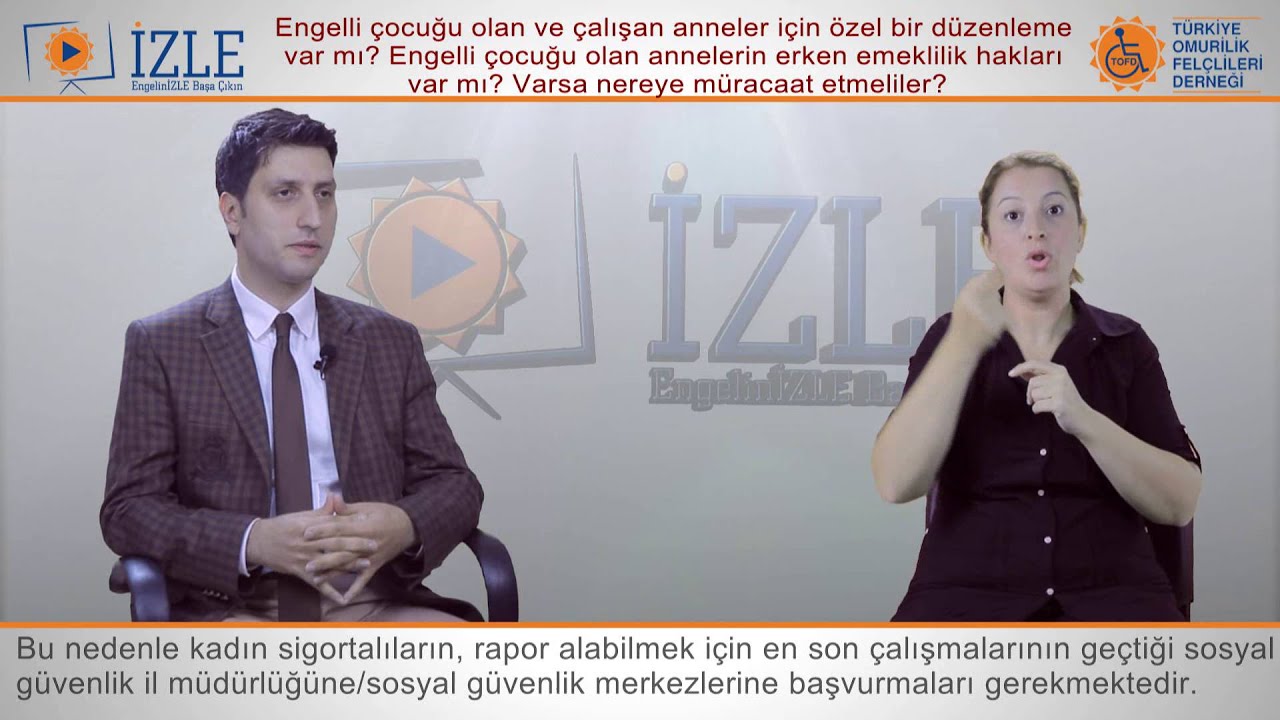 Engelli çocuğu olan ve çalışan anneler için özel bir düzenleme var mı?