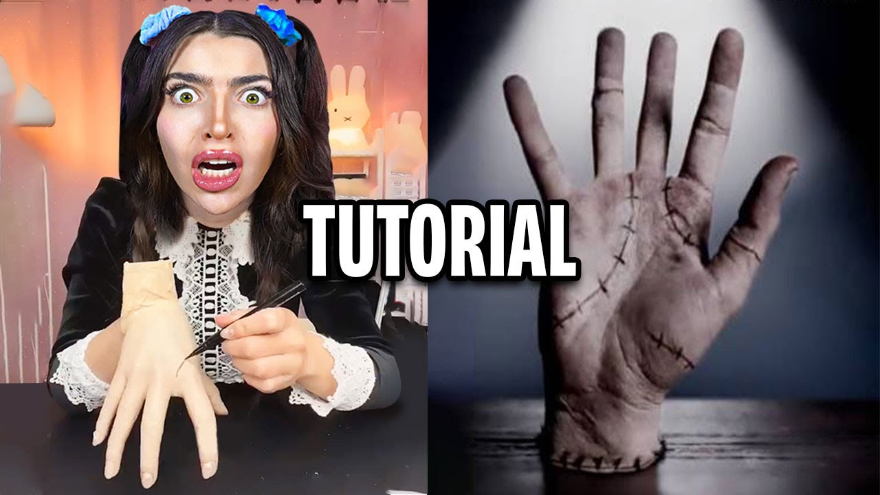 Wednesday *THING* CREATION TUTORIAL! (CRAZIEST WEDNESDAY ART!)