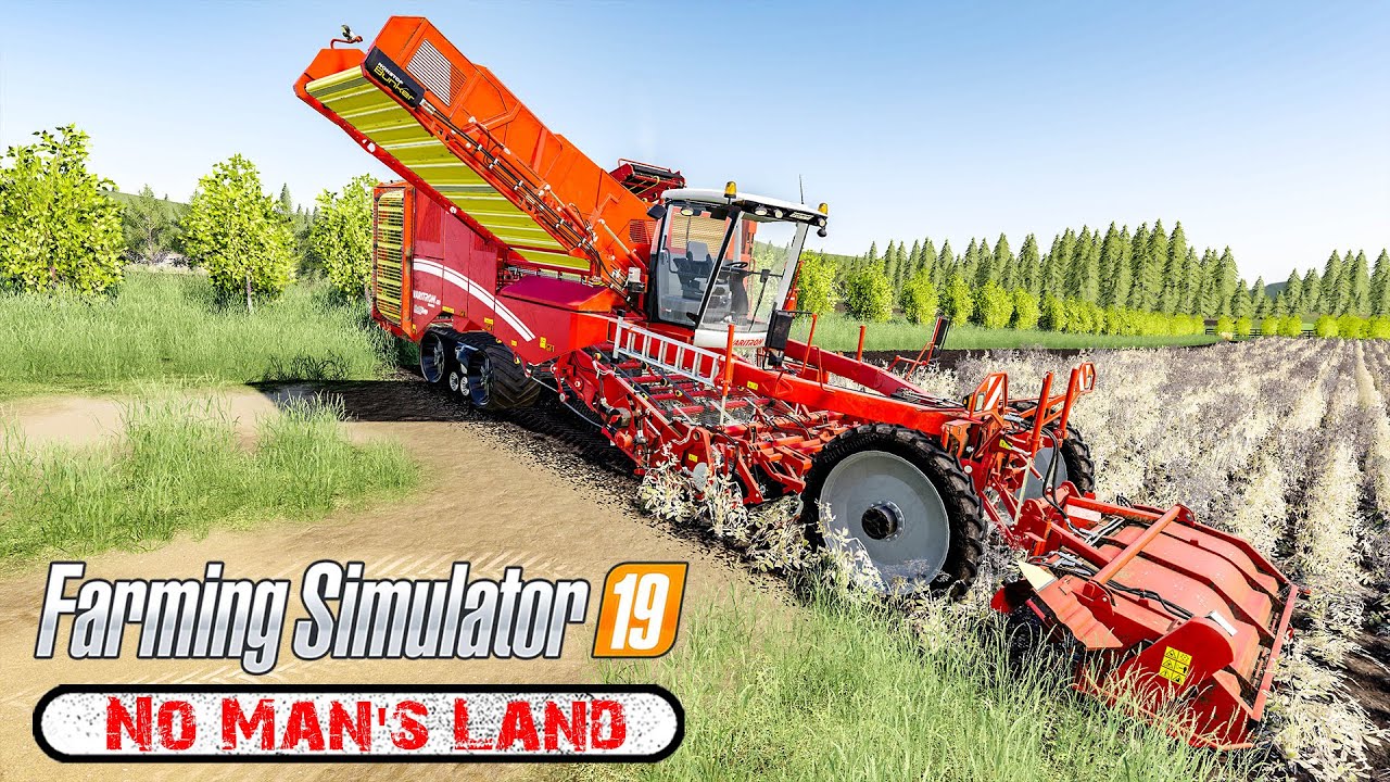 Massive potato harvest! Land makeover! ★ Farming Simulator 2019 Timelapse ★ No Man's Land ★ 28