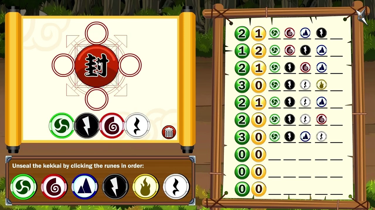 Ninja Rift - Jounin Exam Pass Lvl40 - Stage 3