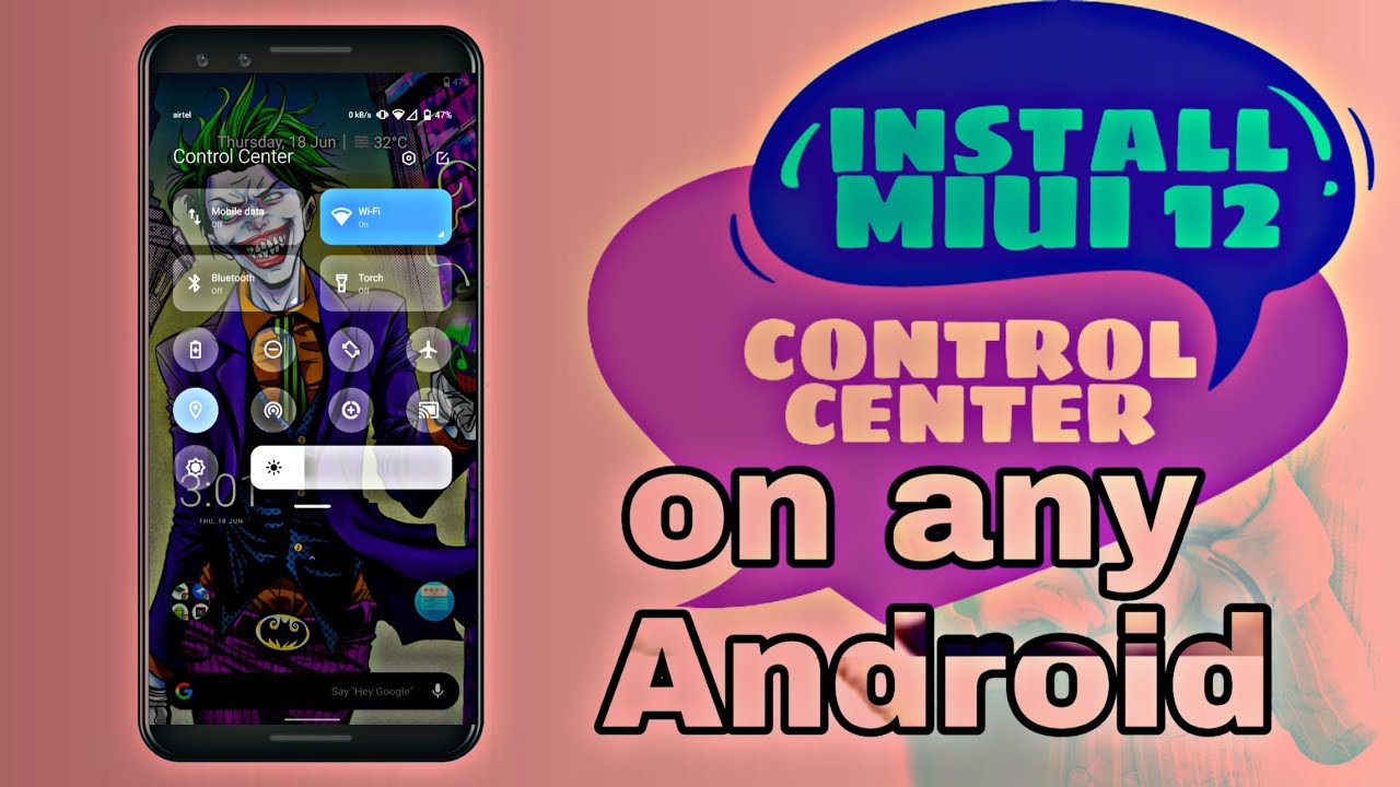 How to install MIUI 12 control center on any Android || Tech Street