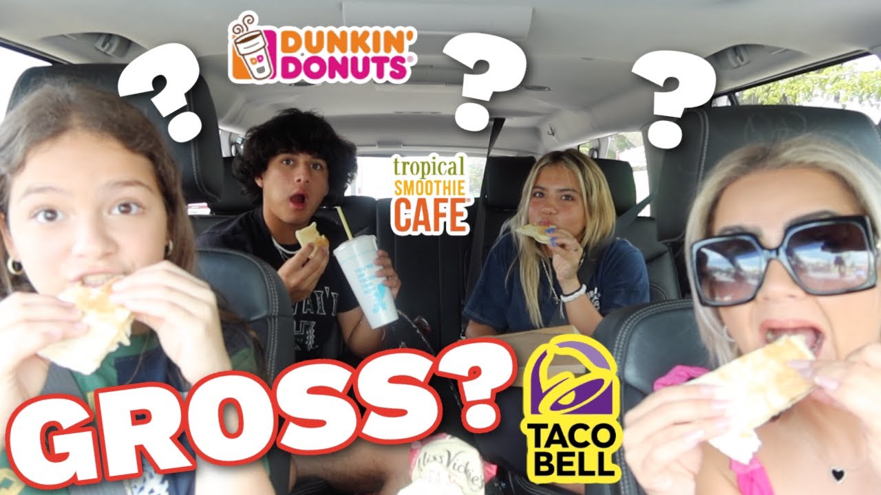 LETTING FAST FOOD EMPLOYEES DECIDE WHAT WE EAT : part 2 | SISTER FOREVER