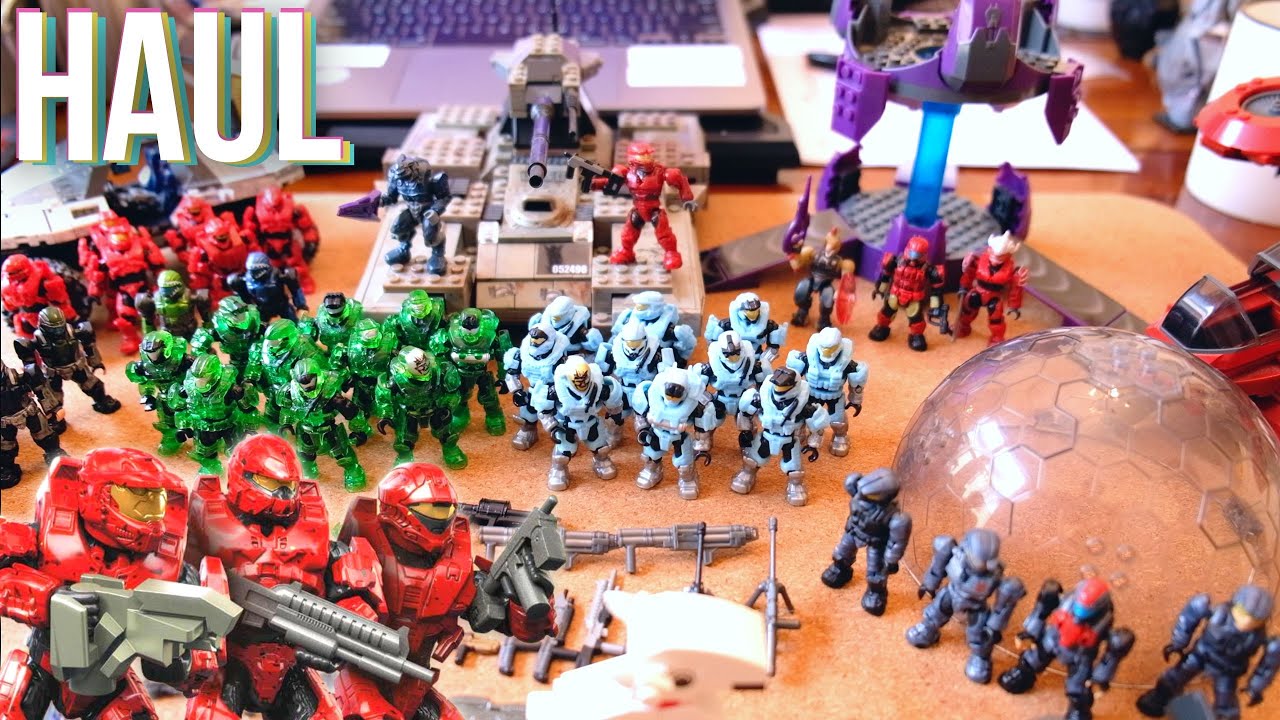 A RARE Halo Mega Bloks/Construx Haul to Remember!