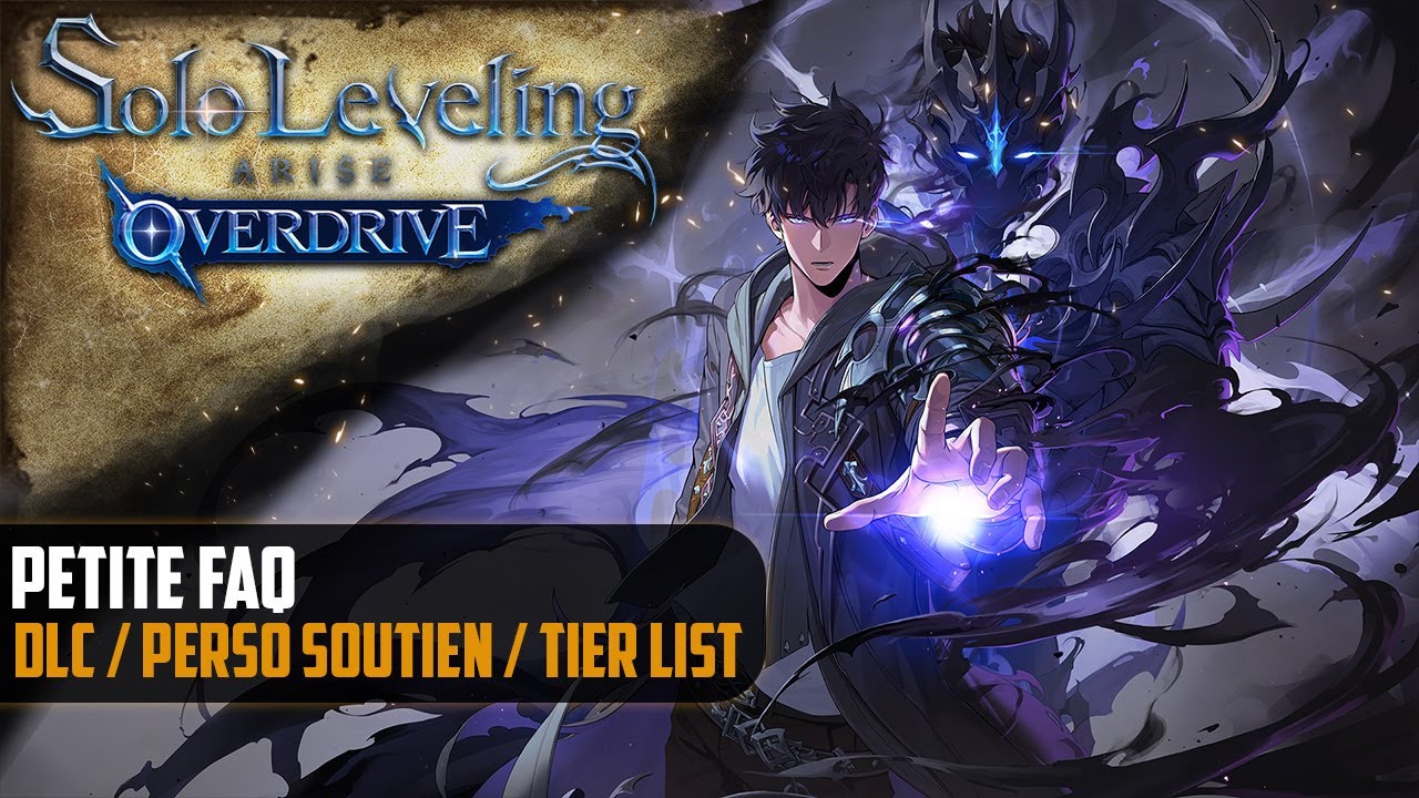 Petite F.A.Q : Avenir du jeu / Perso soutien / Tier list / Farm [Solo Leveling Arise Overdrive]