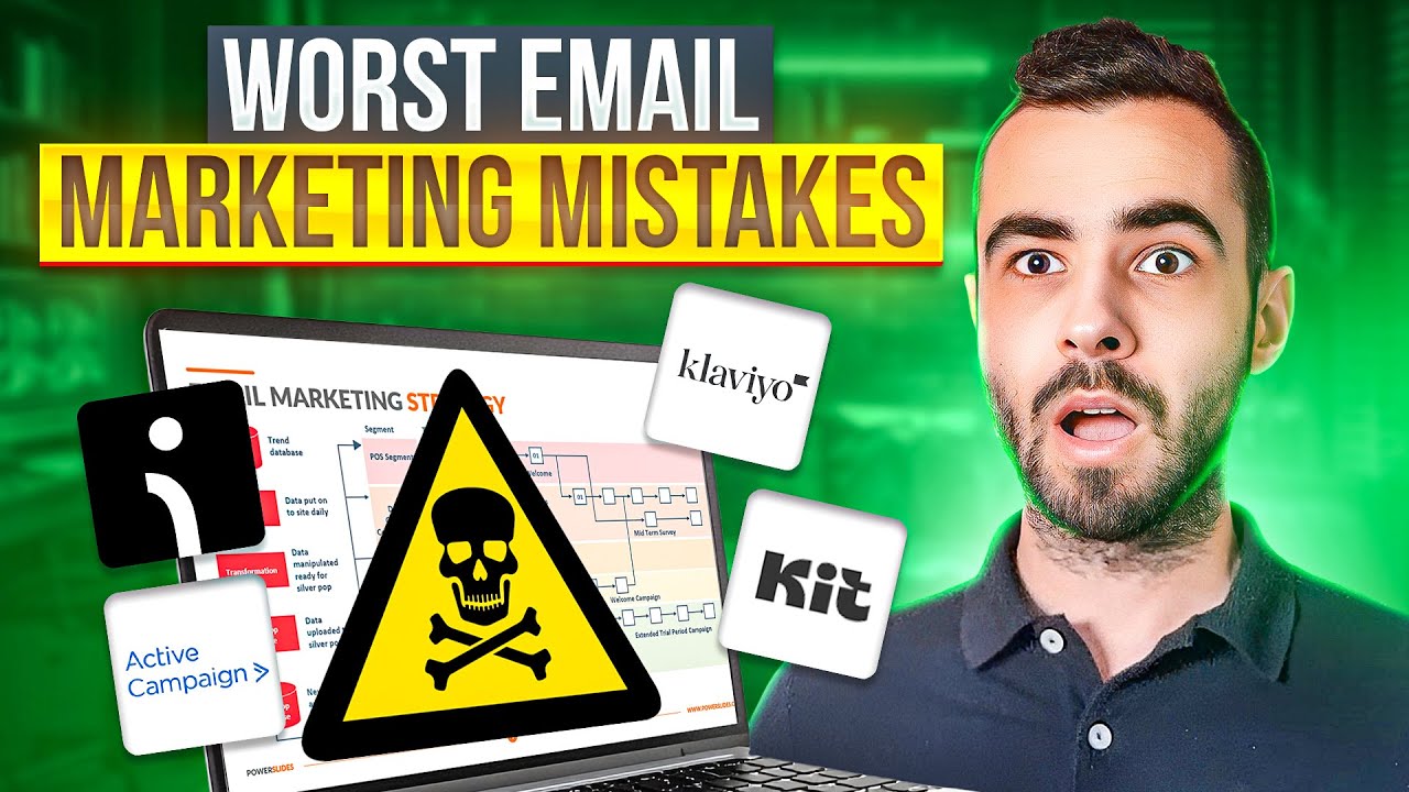 The 5 Worst Email Marketing Mistakes and how to fix them