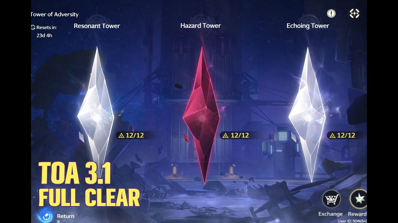 NEW TOA RESET 3.1 VS CASUAL PLAYER | FULL CLEAR | WUTHERING WAVES V3.1