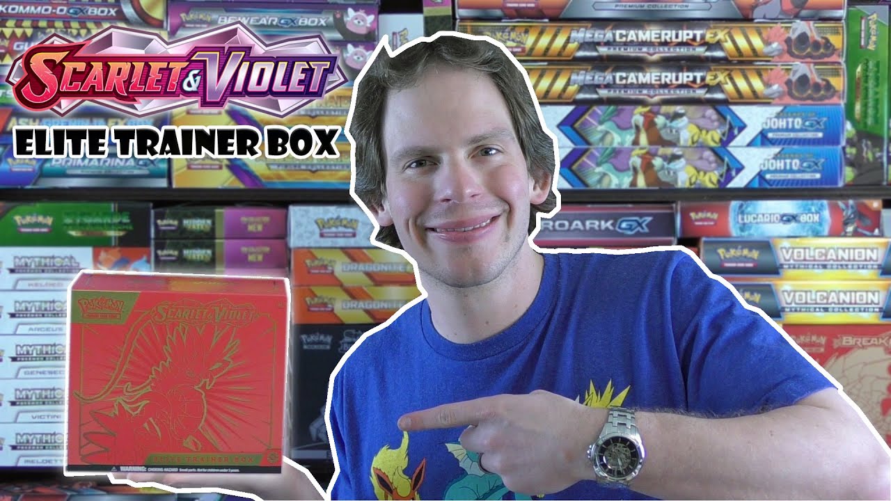 Scarlet & Violet Elite Trainer Box Opening