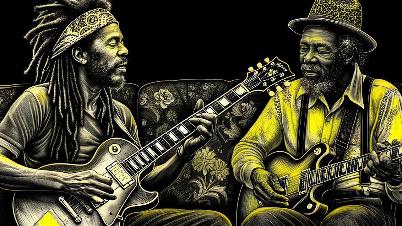 One hour blues reggae orchestral vibe - instr