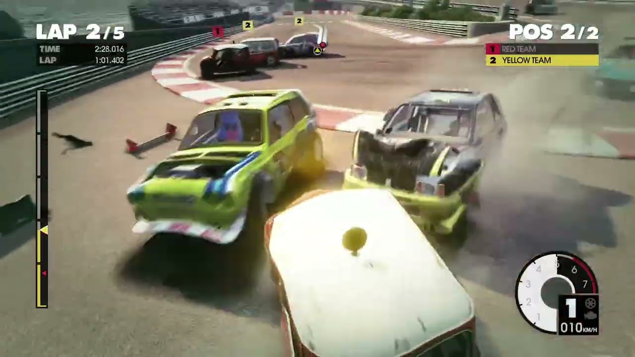 DiRT 3 Cat N Mouse 10.01.2026, 4vs4, head to head until mid race
